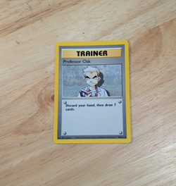 Pokemon Professor Oak Card 088/102 Base Set Regular - Image 1