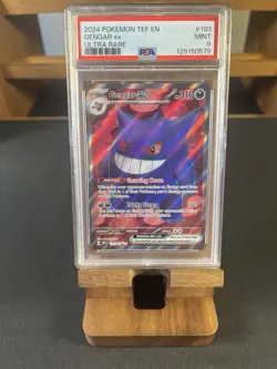 Gengar ex 193/162 SV05 Temporal Forces PSA 9 Ultra Rare Pokemon Card - Image 1