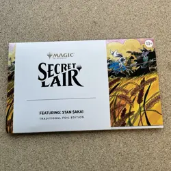 MTG Secret Lair Magic The Gathering Featuring Stan Sakai FOIL - Image 1