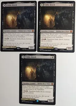 Eddie Brock x1 Marvel's Spider-Man Magic the Gathering MTG LP/NM - Image 3