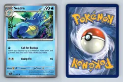 Seadra #11/64 SV Shrouded Fable 2024 Common Pokemon TCG Card - Image 1