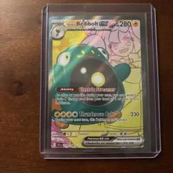 Ionos Bellibolt Ex - 172/159 Journey Together Ultra Rare Pokemon TCG NM - Image 1