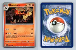 Houndoom #8/64 SV Shrouded Fable 2024 Common Pokemon TCG Card - Image 1