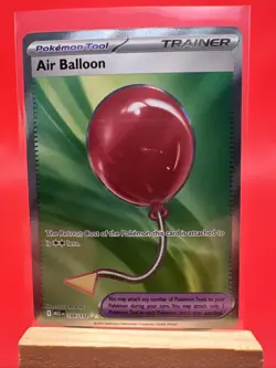 Pokemon TCG Air Balloon Secret Rare 166/132– Full Art Trainer - Image 1
