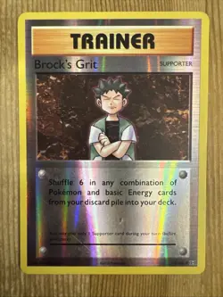 Brock’s Grit Reverse Holo 74/108 Pokemon XY Evolutions HP - Image 1