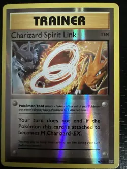 Charizard Spirit Link 75/108 XY Evolutions Reverse Holo Uncommon Pokemon - NM - Image 1