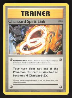 Charizard Spirit Link 75/108 Pokemon TCG XY - Evolutions VLP - Image 1