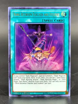 Yu-Gi-Oh Bond Between Teacher and Student DUPO-EN017 1st Ed. Duel Power NM - Image 1