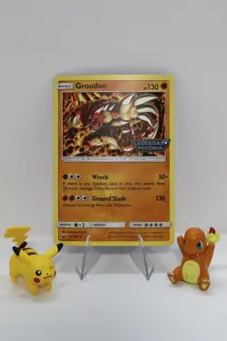 Groudon 81/168 Legendary Pokemon Stamped Gamestop Promo Cosmos Holo - Image 1