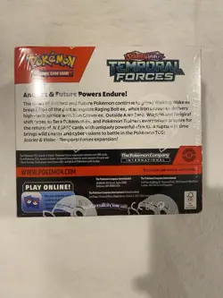 Pokemon TCG: Scarlet & Violet - Temporal Forces Booster Box - 36 Packs 820650863998 - Image 4