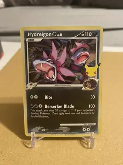 Pokemon TCG - Hydreigon C SWSH138 Holo - 2021 Celebrations Promo - NM - Image 1