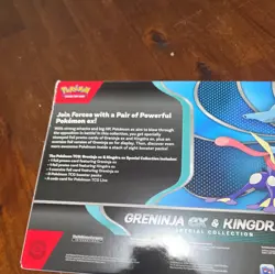 Pokemon TCG Greninja Ex & Kingdra Ex Special Collection Box Factory Sealed - Image 5