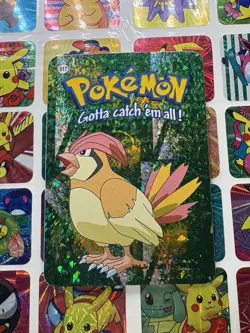 Pokemon 151 Vintage Pocket Monsters Vending HOLO Prism Sticker 2000 Nintendo - Image 2