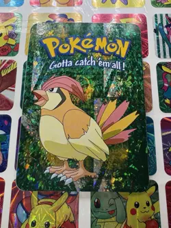 Pokemon 151 Vintage Pocket Monsters Vending HOLO Prism Sticker 2000 Nintendo - Image 4