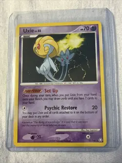 Pokemon Uxie - Rare - Legends Awakened - 43/146 - Trading Card Game - Image 1