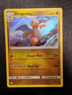 Dragonite 96/149 2017 Sun & Moon Cosmos Holo Rare Pokemon Card TCG NM - Image 1