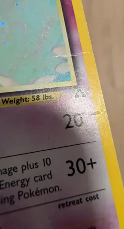 Espeon 1/75 Holo Rare Neo Discovery Pokemon Card - Image 5