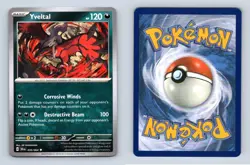 Yveltal #35/64 SV Shrouded Fable 2024 Common Pokemon TCG Card - Image 1