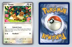 Eevee #50/64 SV Shrouded Fable 2024 Common Pokemon TCG Card - Image 1