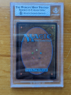 1993 MTG Arabian Nights Juzam Djinn (Graded BGS 7.5) NM, three subgrades 8+ - Image 2