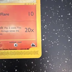 Growlithe 62/144 Skyridge Common Regular Pokemon TCG English - Image 5