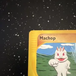 Machop 74/144 Skyridge Common Regular Pokemon TCG English - Image 2