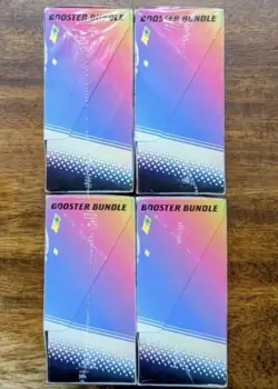 LOT OF 4 Pokemon TCG Scarlet Violet PRISMATIC EVOLUTIONS Booster Bundle - Sealed - Image 2