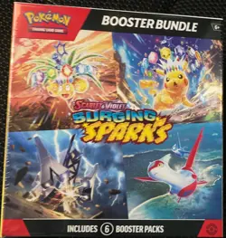 Pokemon Surging Sparks Booster Bundle Box Factory Sealed New Pikachu - Image 1