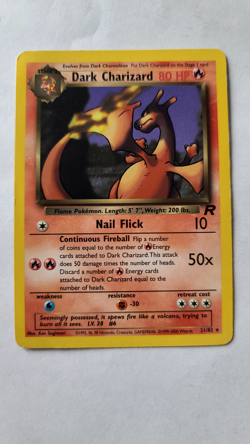 Pokemon TCG: Dark Charizard #21/82 MP - Image 1