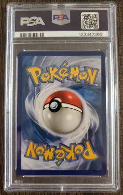 2017 POKEMON MEGA POWERS COLLECTION PROMO #55A FULL ART/M LUCARIO EX PSA 9 - Image 2