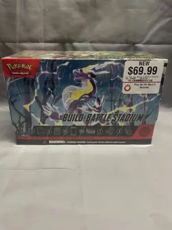 Pokemon TCG Scarlet and Violet Build and Battle Stadium Factory Sealed - Image 1