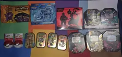 Pokemon TCG Tins, Elite Trainer Box and Booster Bundle - Image 1