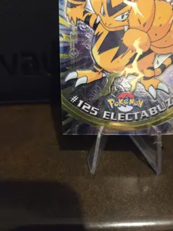 2000 Topps Chrome Electabuzz #125 Foil Pokemon TV Animation Edition 🌟🌟🌟 - Image 5