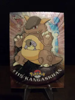 2000 Topps Chrome Kangaskhan #115 Foil Pokemon TV Animation Edition 🌟🌟🌟 - Image 1