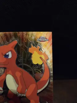 2000 Topps Chrome Charmeleon #05 Holo Foil Pokemon TV Animation Edition 🌟🌟🌟 - Image 3
