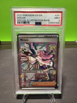 2023 POKEMON SVI EN-SCARLET & VIOLET SPECIAL ILLUSTRATION RARE MIRIAM #251 - Image 1