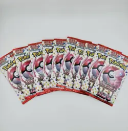 Pokemon 151 korean Booster Pack x10 bundle + 5 free random Japanese/korean packs - Image 2