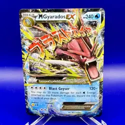 Pokemon M Gyarados EX Full Art Ultra Rare Mega 27/122 Breakpoint Holo English - Image 1