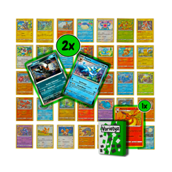 50 Verschiedene Pokemon Karten Set Deutsch - 50 Stuck Karten Set - 2 Holo Karten - Image 1