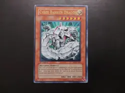 Yugioh - Cyber Barrier Dragon SOI-EN006 Ultimate Rare 1st Edition - Image 1
