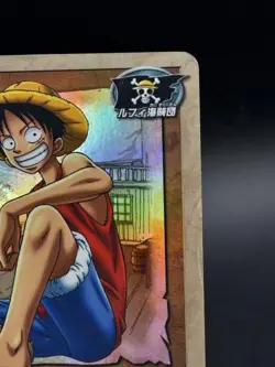 Monkey D. Luffy MS-C01 Holo Foil 2002 Bandai One Piece Japanese TCG Card - Image 3