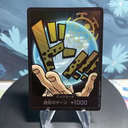 One Piece DON!! Card Trafalgar Law Japanese Holo NM - Image 1