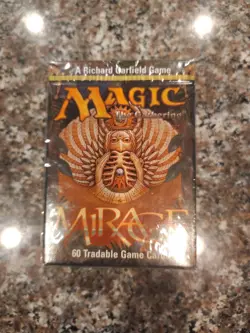 MTG Mirage Starter Deck 1996 Magic The Gathering Factory Sealed Mint 60 Cards - Image 1