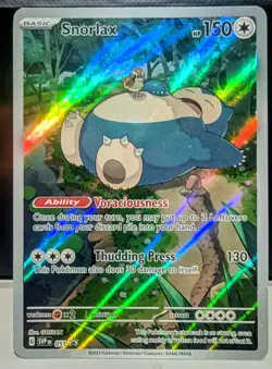 Pokemon TCG - Snorlax 051 Sv: Scarlet & Violet Promo Cards Holo NM/M - Image 1