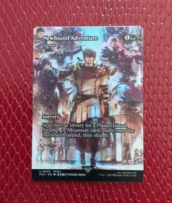 Newfound Adventure - Farseek - Showcase Final Fantasy MTG NM nonFoil - Image 1
