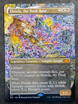 Elenda, the Dusk Rose - Borderless - Double Masters 2022 (MTG) - Image 1