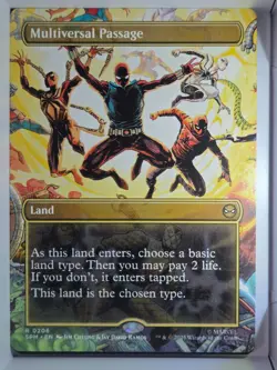 Multiversal Passage (Borderless) - R206 - MTG - Marvel's Spider-Man (SPM) - Image 1