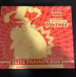 Pokemon TCG Sword & Shield Vivid Voltage Elite Trainer Box ETB Factory Sealed - Image 1