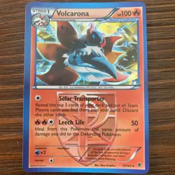 2013 Pokemon Black & White Plasma Blast Volcarona #13/101 - Image 1