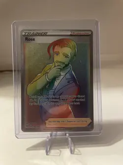 Pokemon Rose Secret Rare Full Art Holo Swsh03 Darkness Ablaze 196/189 EN - Image 1